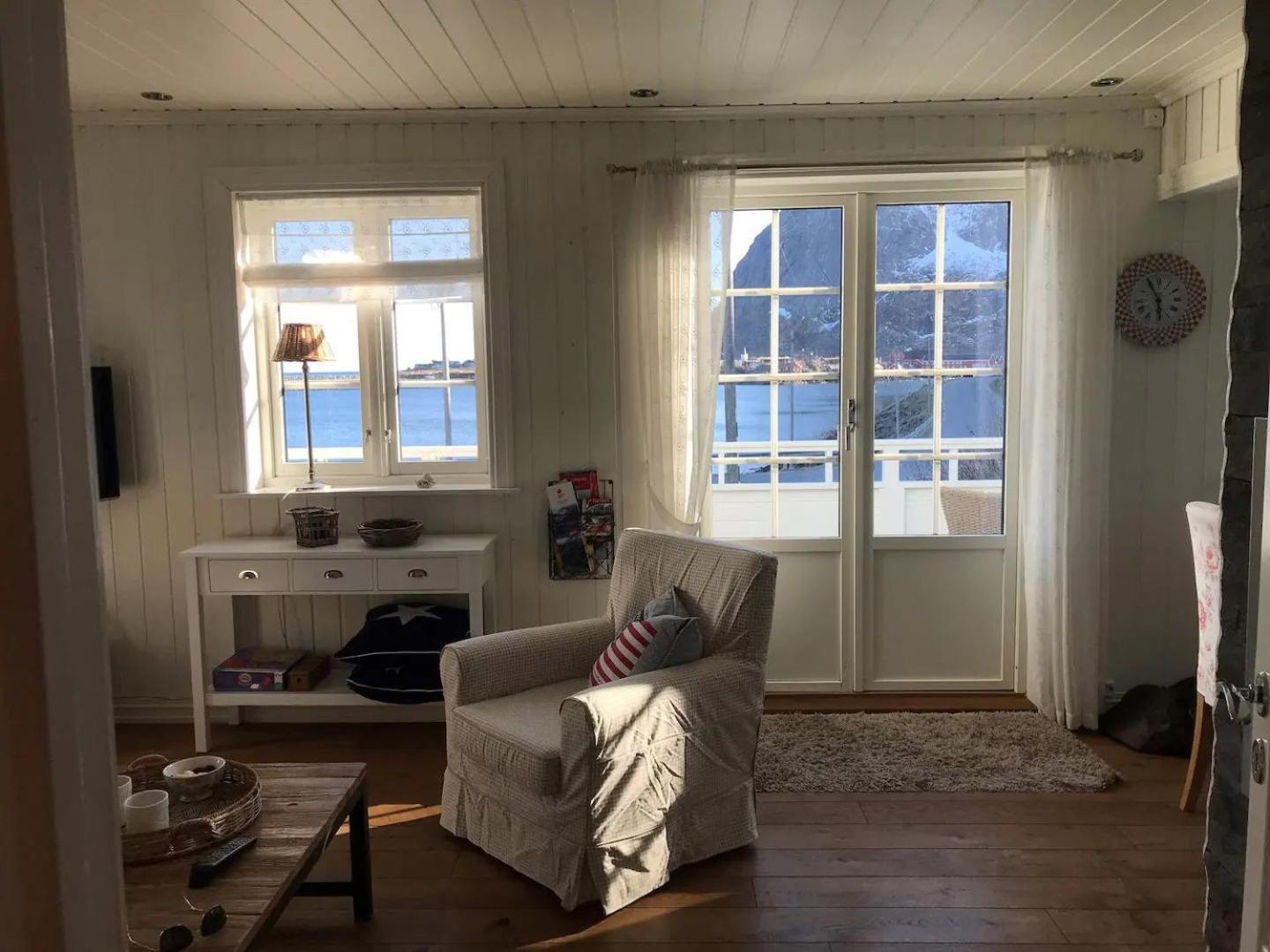Utsiktsperle Pa Reine I Lofoten Exteriér fotografie